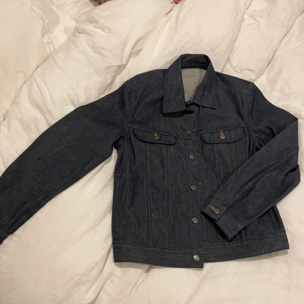 Brand new rigid denim jacket